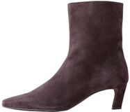 Next - Dames - Forever Comfort® enkellaarzen met hak en hoekige neus - Bruin