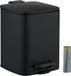 Relaxdays badkamer prullenbak - 6 l - softclose - zwart