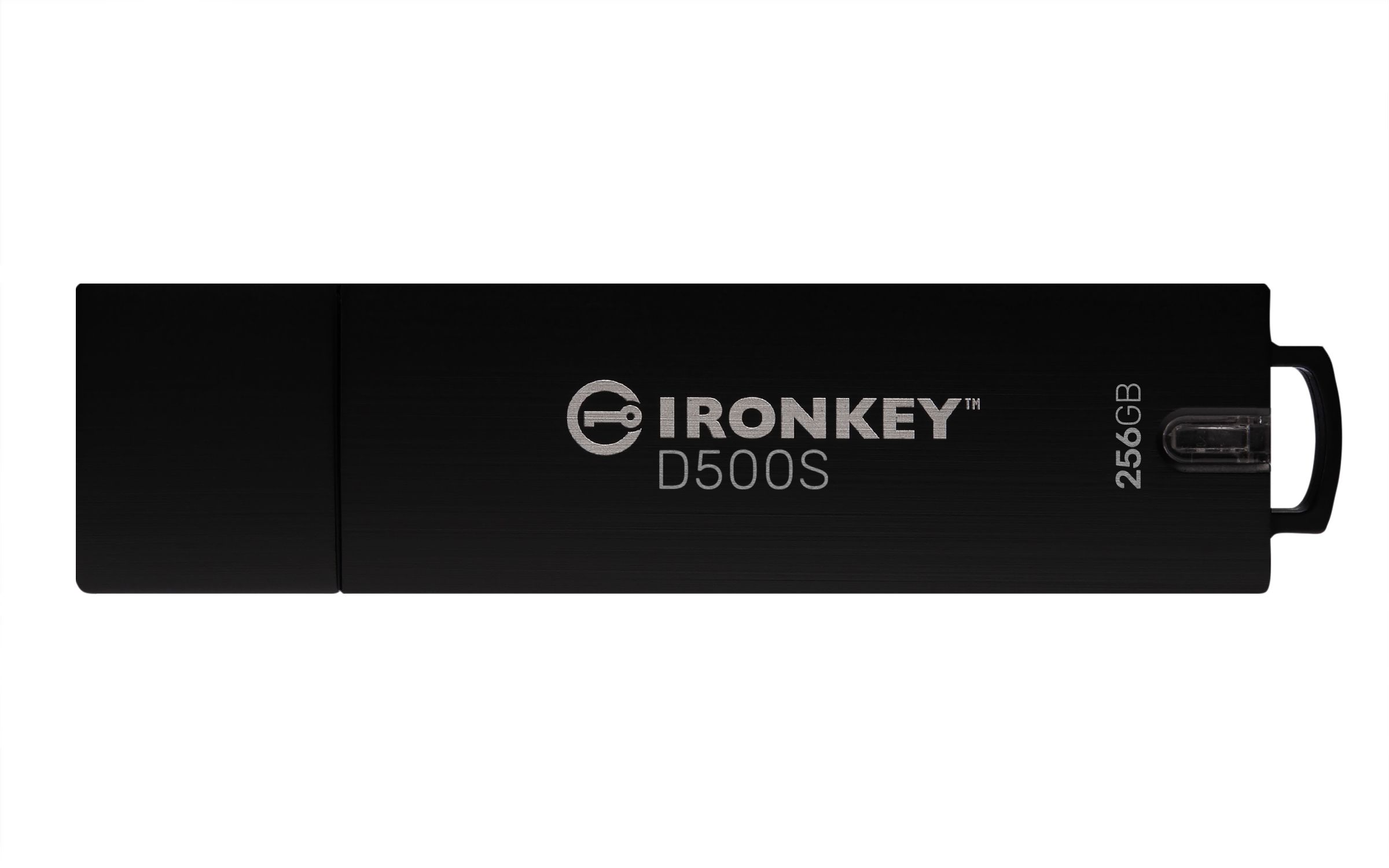 Kingston IronKey D500S 256GB USB 3.2 Flash Drive - FIPS 140-3, AES-256, Waterproof