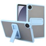 Samsung Étui hybride antichoc Galaxy Tab A9 avec béquille - Azur Clair