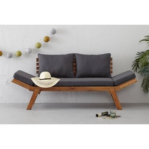 Tuinbank/ligbed Modena Bruin