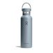 Hydro Flask Standard Flex Cap 621 ml (21 oz) Bottle – Roestvrij Staal, Lekdicht, Bekerhouder Compatibel – Geïsoleerd 24 Uur Koud & 12 Uur Warm – Shale Gray