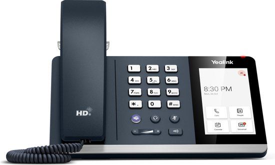 Yealink MP54 E2 Teams IP Telefoon - 4" Touch LCD - Android 13.0 - Grijs
