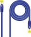 NANOCABLE Stevige UTP-netwerkkabel categorie 6 10.20.1900-L25-BL Blauw 25 cm