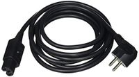 2-polige kabelstekker + EARTH / C15-2,5 m