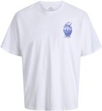 Jack & Jones T-shirt met ronde hals en korte mouwen voor heren, maat M, wit