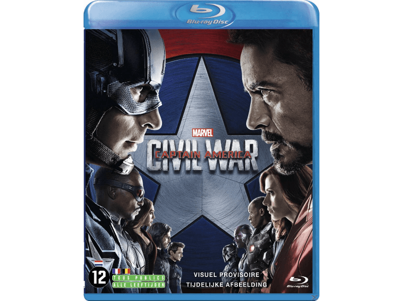 Movie Captain America Civil War Blu ray