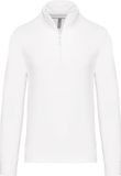 Kariban Sweater met ritshals K487 - White - M