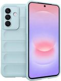Techsuit Magic Shield Silicone Back Cover Blauw voor Samsung Galaxy A37