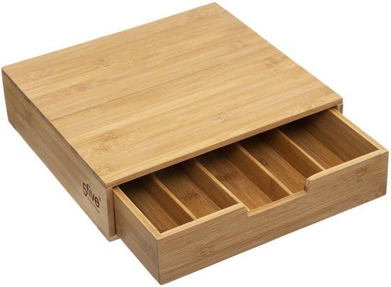 5five Capsulehouder / Koffee Capsule organizer Bruin Hout Rechthoek
