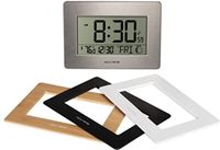 AcuRite Draadloze Digitale Wand-/Tafelklok met 4 Verwisselbare Frames (75439)