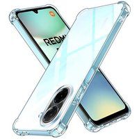 Phonillico® Hoesje voor Xiaomi Redmi A5 4G (EU-versie) - Schokbestendig, beschermend TPU, zacht, transparant