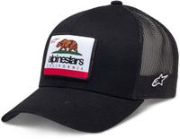 Alpinestars Cali 2.0 Pet Zwart Unisex Katoen Trucker Cap