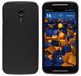 mumbi Hoes compatibel met Motorola Moto G2 mobiele telefoon hard case telefoonhoes, zwart