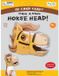 Fiesta Crafts Paarden 3D masker, karton, creatief speelgoed