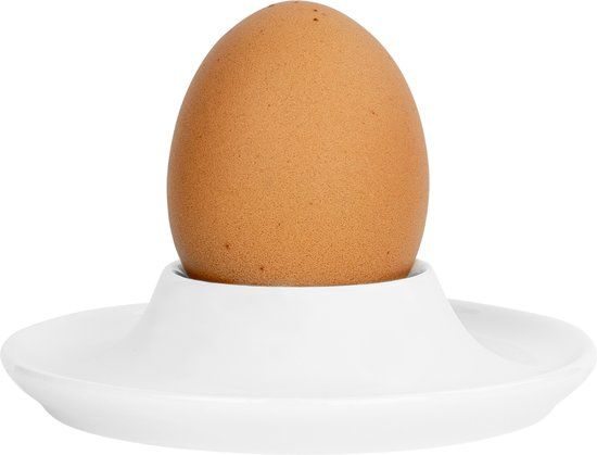 Krumble Eierdop - Keramiek - Wit