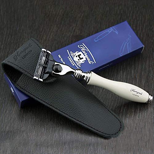 Haryali London 3 Edge Cartridge scheerscheermes baard en snor veiligheidsscheermes voor mannen