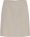 ICHI IHZIMMIE SK2 Mini-jupe pour femme Coupe évasée Polyester/Élasthanne Cordon de serrage Mélangé