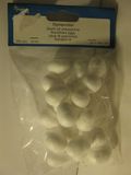 Glorex piepschuim eieren, wit, 20 x 25 mm, 20 stuks