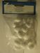 Glorex piepschuim eieren, wit, 20 x 25 mm, 20 stuks