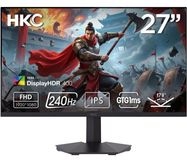 HKC G27H3D gaming monitor, 27 inch, Full HD, 240Hz, Fast IPS paneel, 1ms