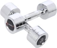 HMS Chroom Dumbbell Set - 2 x 3 kg
