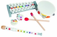 Janod - Confetti 4-Instrument Wooden Musical Set - J07600