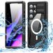 ShellBox Coque étanche pour Samsung Galaxy S24 Ultra S928, Noire