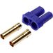 Reely 1373226 Prise femelle pour batterie EC5 doré(e) 1 pc(s)