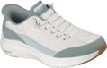 Skechers Dames Contour Foam Sneaker Wit/Kaki - Maat 39.5