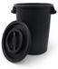 Merkloos Ronde Water Tank met Deksel voor Tuin