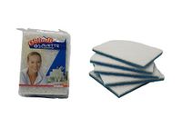 MartiniSPA Washandjes met krasbestendige vezels, 11,5 x 15 cm, 5 stuks