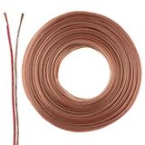 Luidsprekerkabel SeKi Luidsprekerkabel 2 x 0,75 mm² 50m transparant CCA