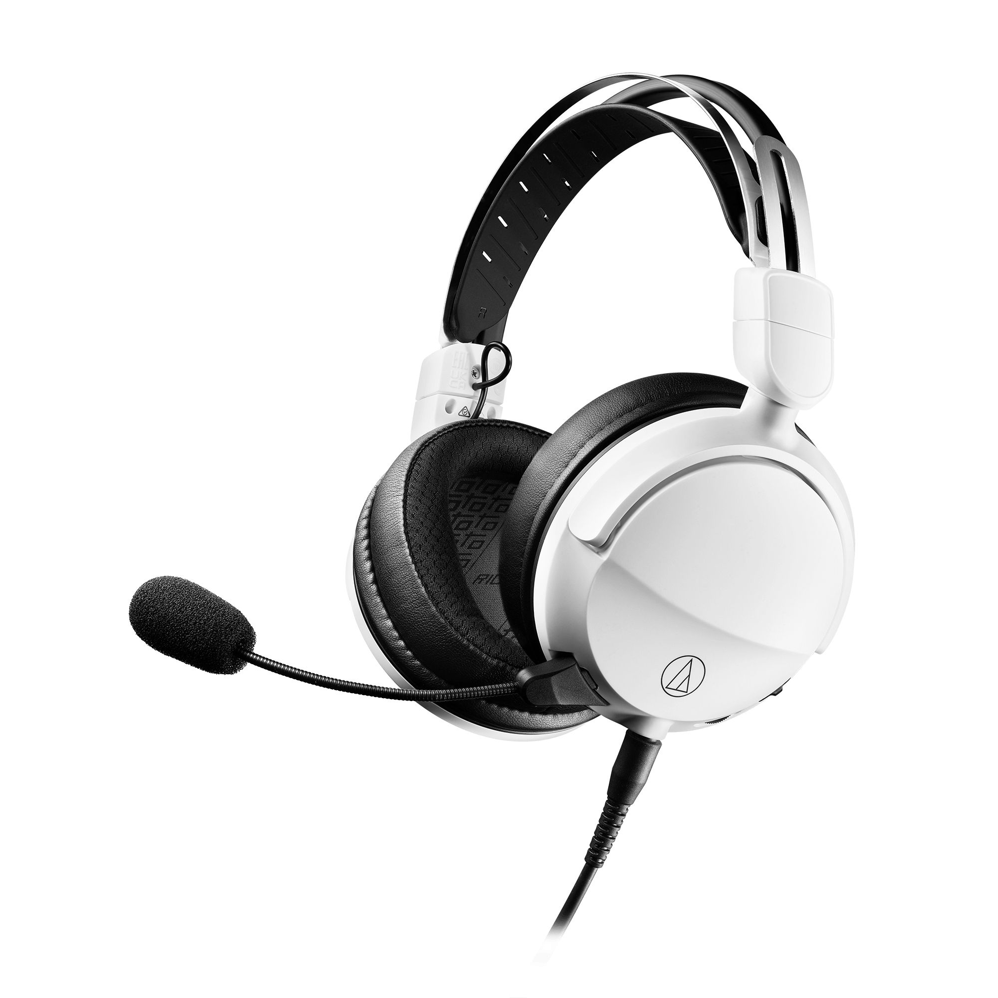 Audio-Technica ATH-GL3 White Gaming Headset