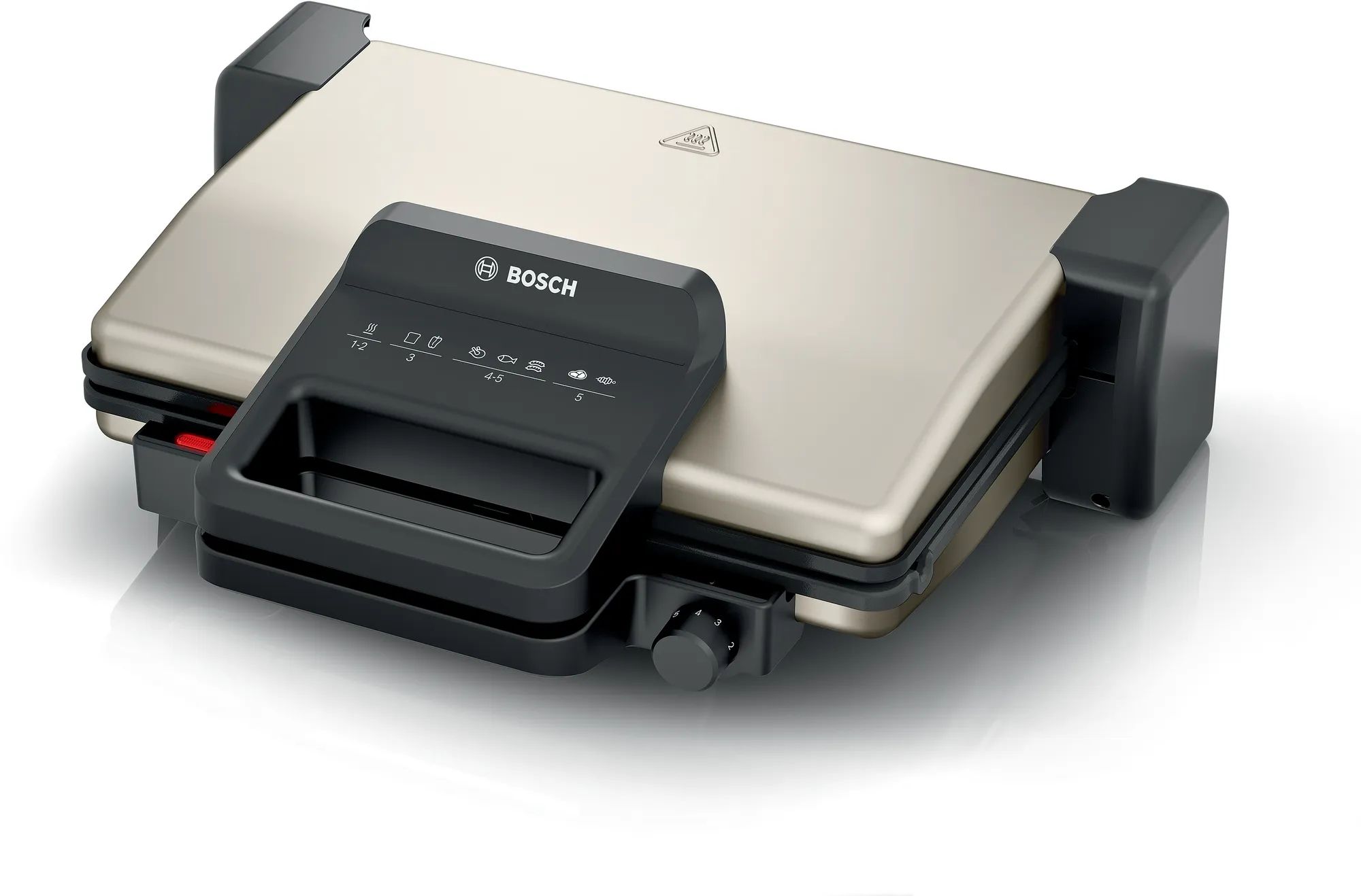 Bosch TCG3302 Contactgrill - Aluminium - 2000W