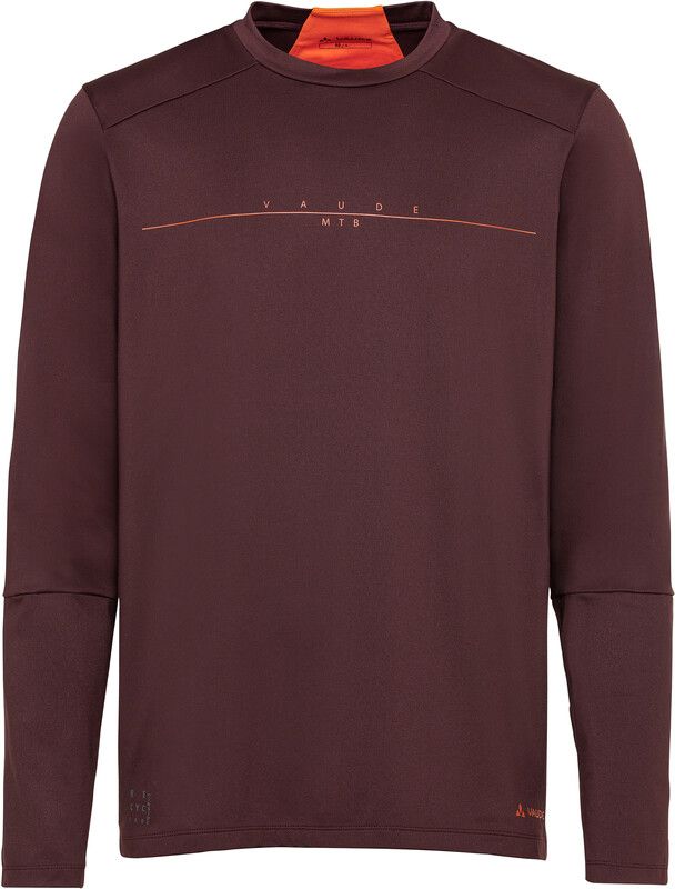 VAUDE Qimsa Longsleeve shirt Heren - Rood