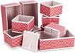 Boîte de rangement en tissu, boîte de rangement pliable