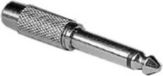 Adam Hall mono RCA - 6.3mm Zilver