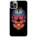 Apple Siliconen hoesje compatibel met iPhone 12 Pro Carnaval-masker