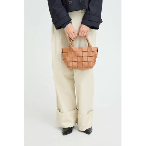 ICHI mini handtas IAANABELL cognac