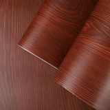 Ambiance Sticker Donker walnootkleurige zelfklevende folie op rol, 60 cm x 1 m