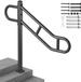 VEVOR 102,9cm Reling Trapleuning Leuning Trapleuning 1-3 Treden 113kg