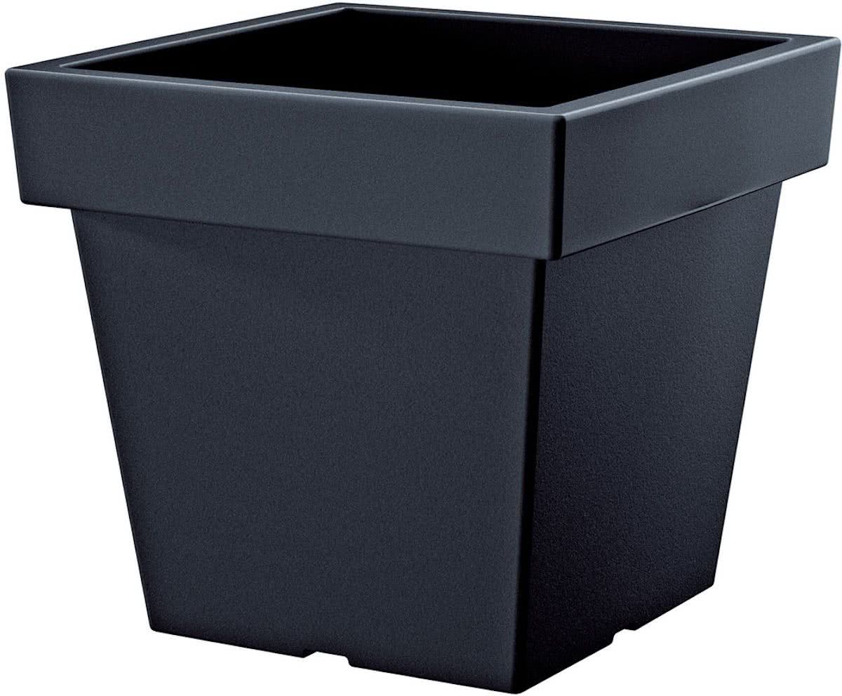 Prosperplast Bloempot Vierkant Lofly Low 30x30x27cm ANTRACIET
