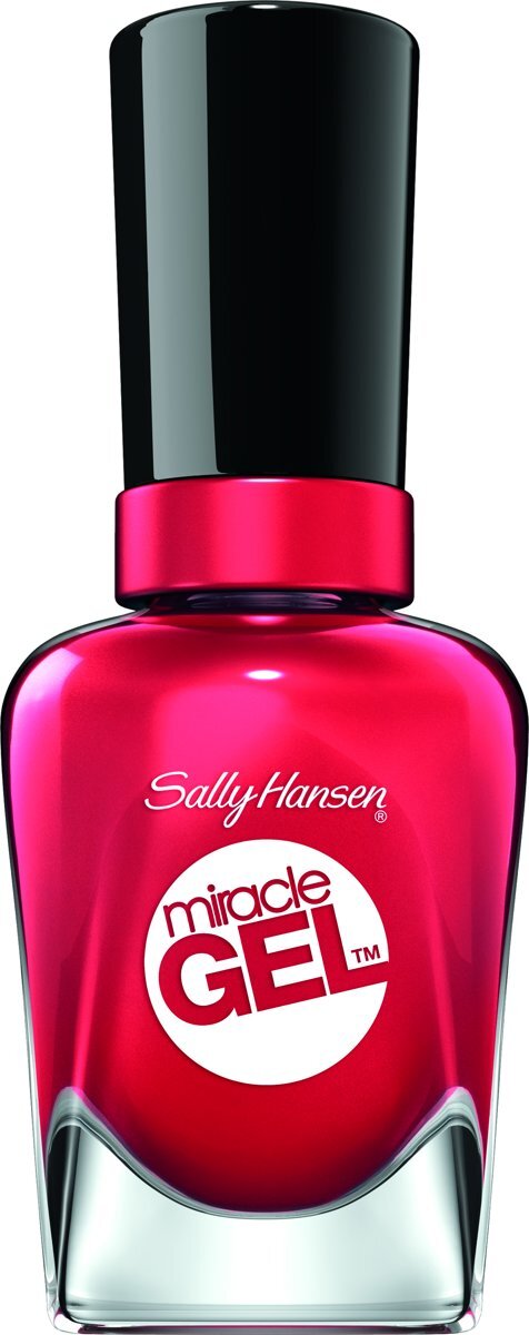 Sally Hansen Miracle Gel 444 Off with her Red 444 Nagellak