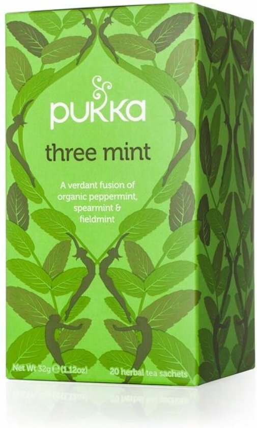 Pukka Herbs Pukka Thee Three Mint