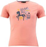 BR Equitation BR Kinder-T-shirt Equitation Mini Horse Kledingmaat 116 Katoen Unisex Perzikbloesem/Roos Korte mouw