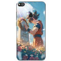 Maniacase Case voor Huawei P8 Lite 2017 Akira Toriyama Son Goku Falls