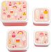 A Little Lovely Company Lunch & Snack Box set van 4 - Glaces