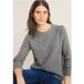 Pull avec détails texturés