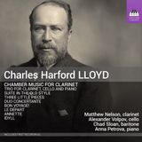 Outhere Toccata Classics Matthew Nelson, Alexander Volpov, Chad Sloan, Anna Petrova - Harford Lloyd: Chamber Music For Clarinet (CD)